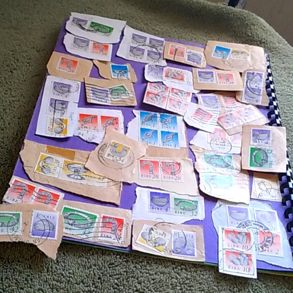 Mixed year lot irish definative stamps #3